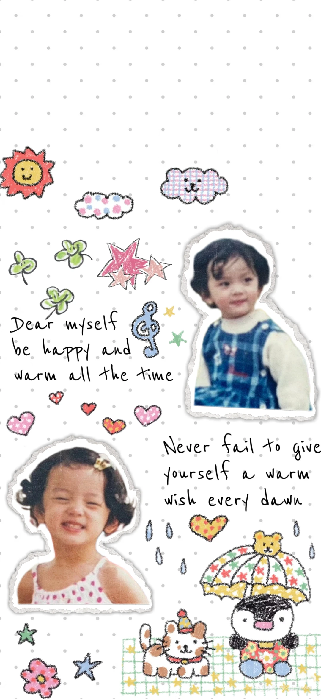 超可爱的锁屏壁纸～喜欢的快来找我吧