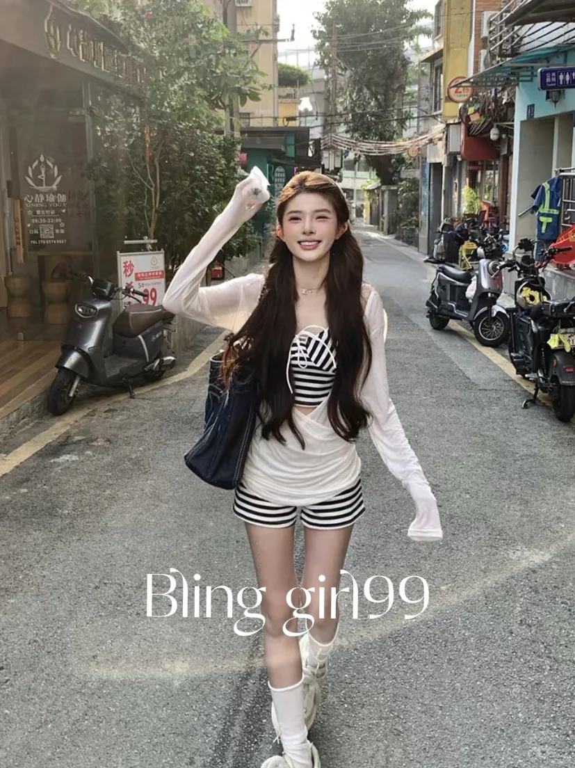 温泉季♨️泳衣分享！显腰细还遮胯白罩衫好欲