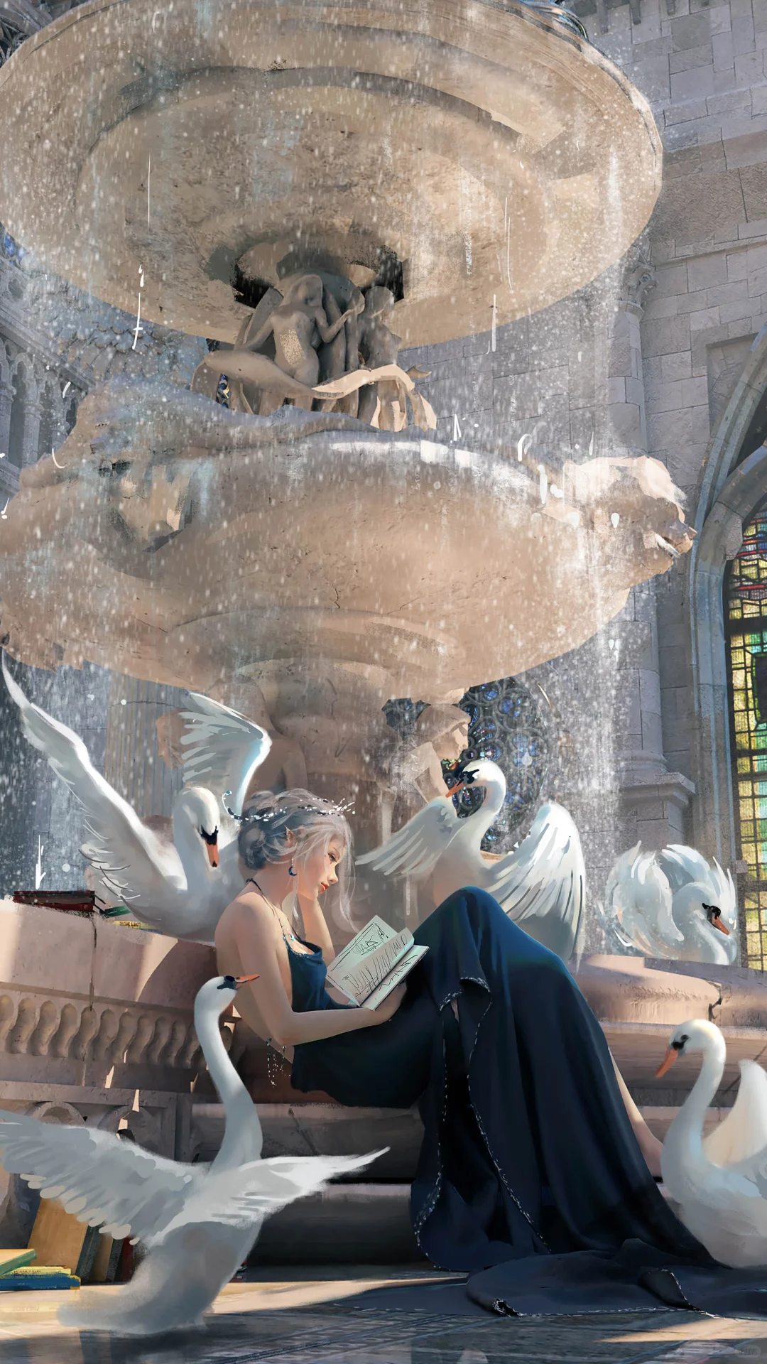 𝐒𝐡𝐚𝐫𝐞 | 画师wlop 壁纸系列（1）