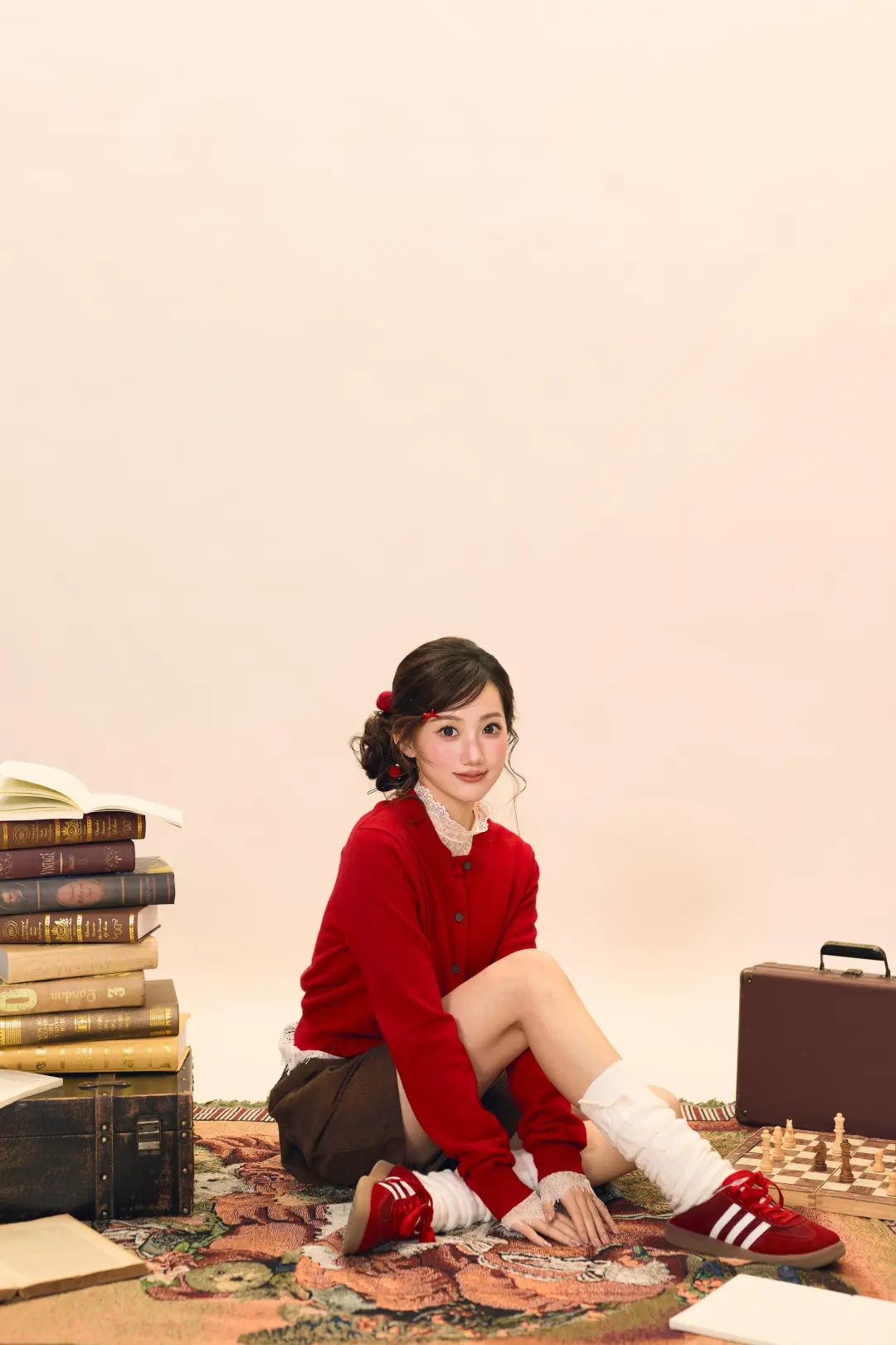 驻马店写真🍒miu系学姐·韩杂学院风写真