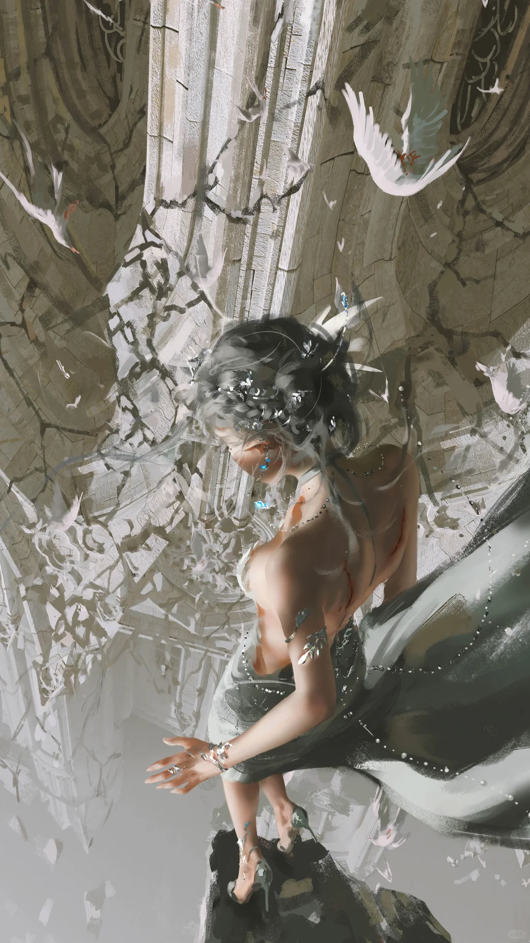 𝐒𝐡𝐚𝐫𝐞 | 画师wlop 壁纸系列（1）