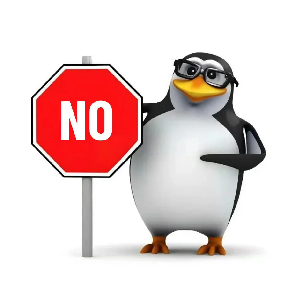 表情包：威廉泰尔企鹅 英文版