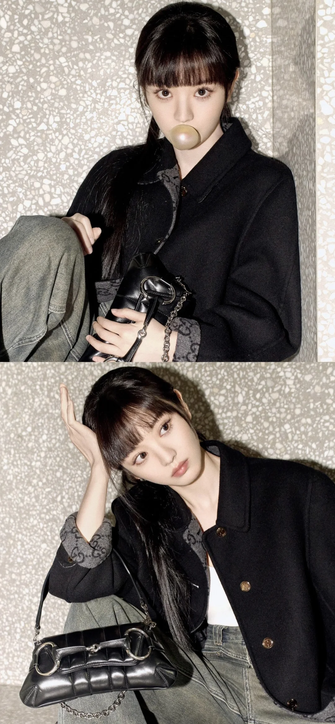 田曦薇绝美拼接壁纸