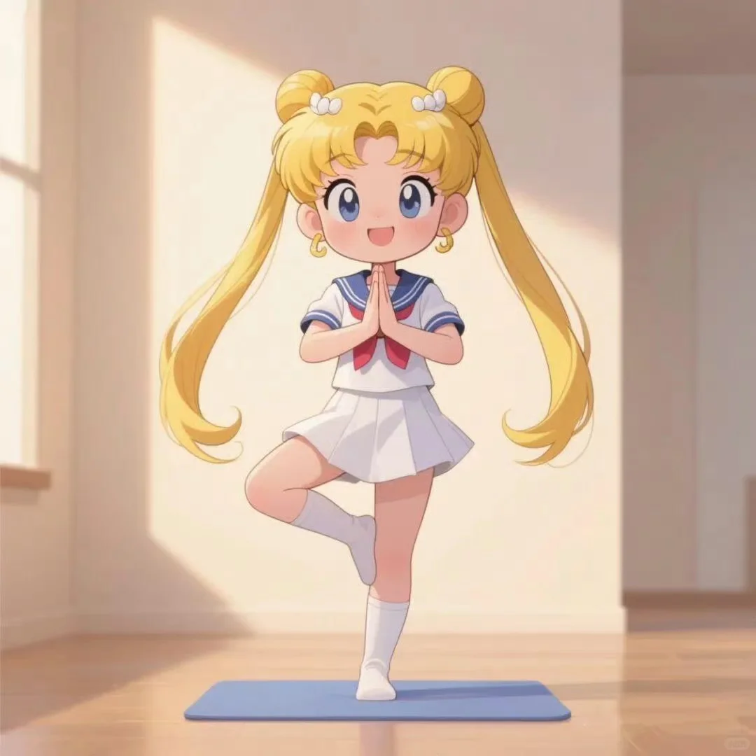 美少女｜像不像练瑜伽时的你？