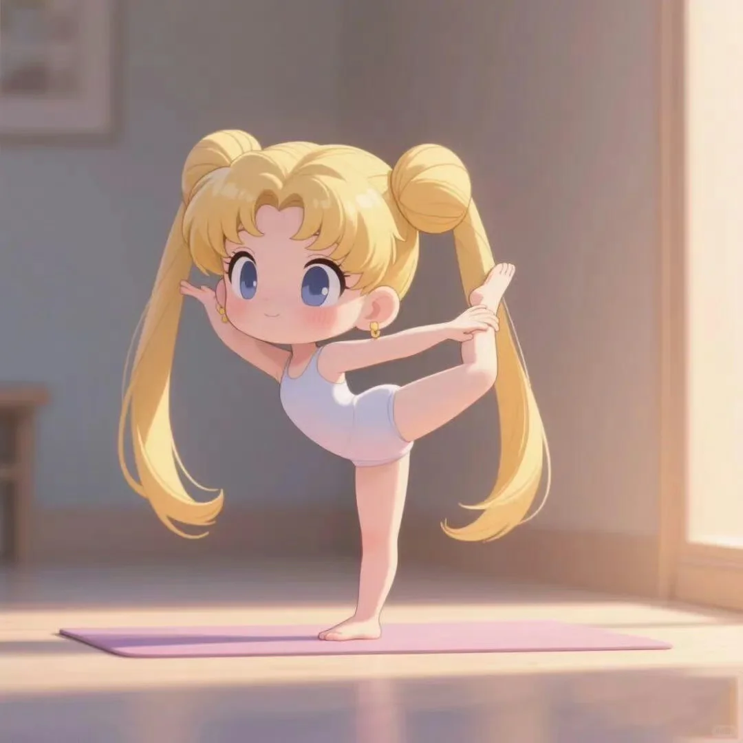 美少女｜像不像练瑜伽时的你？