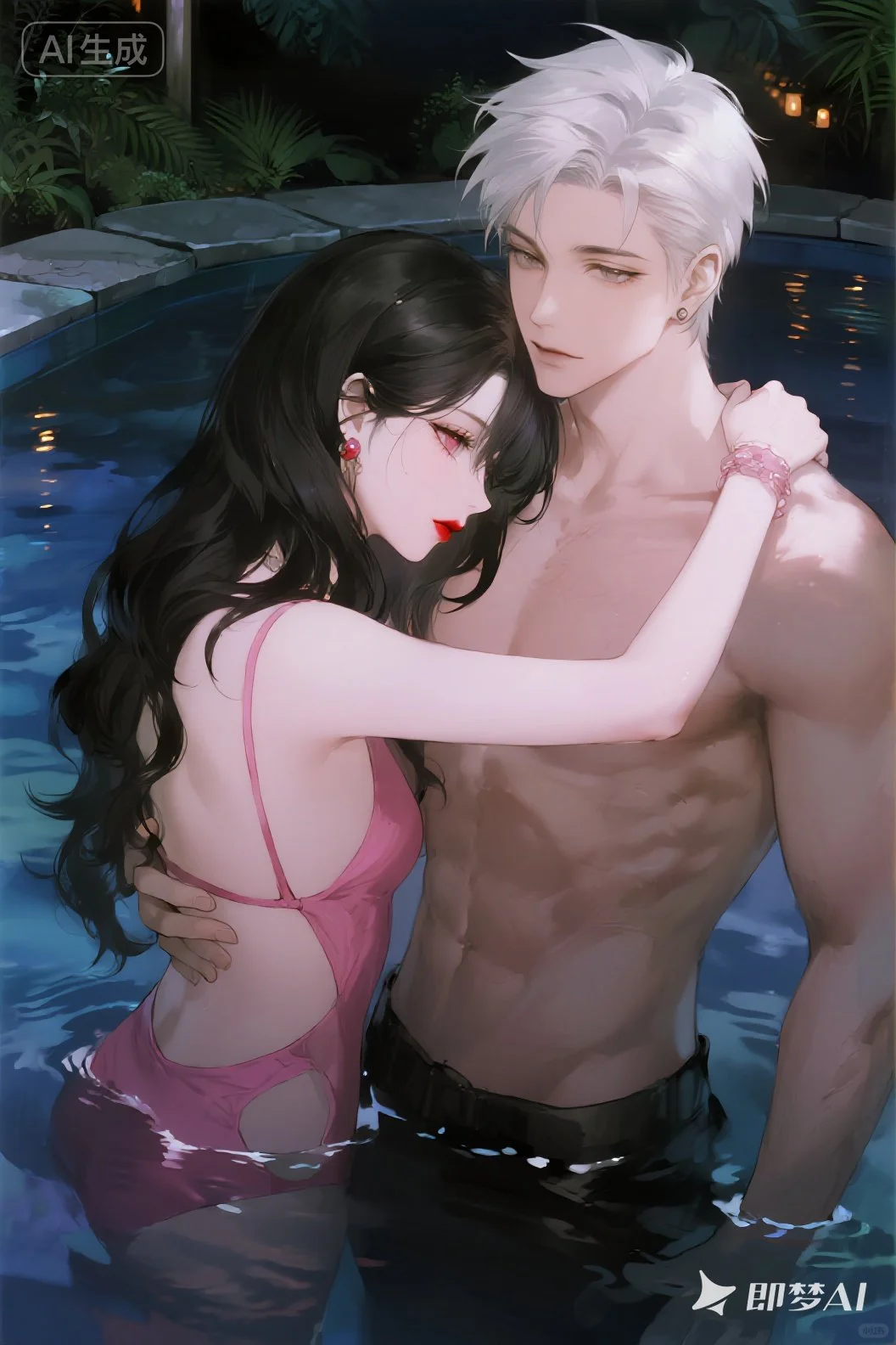 🐱即梦分享【3.0】泳池/肌肉/情侣