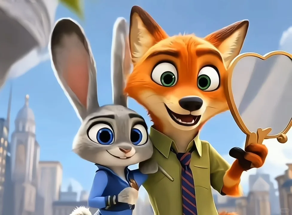 疯狂动物城的实况壁纸图来啦！！