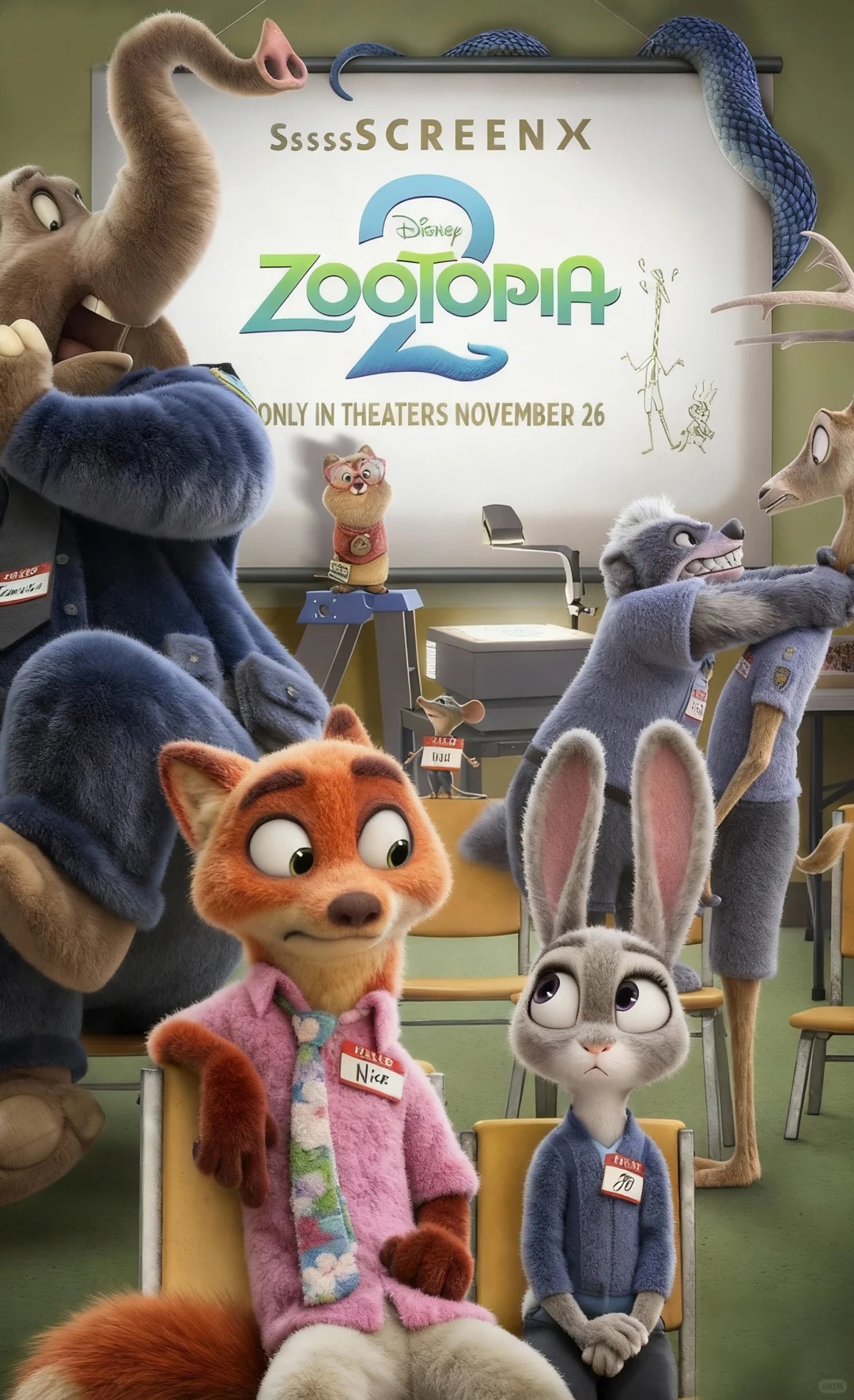 朱迪尼克也太有cp感了！壁纸来了！