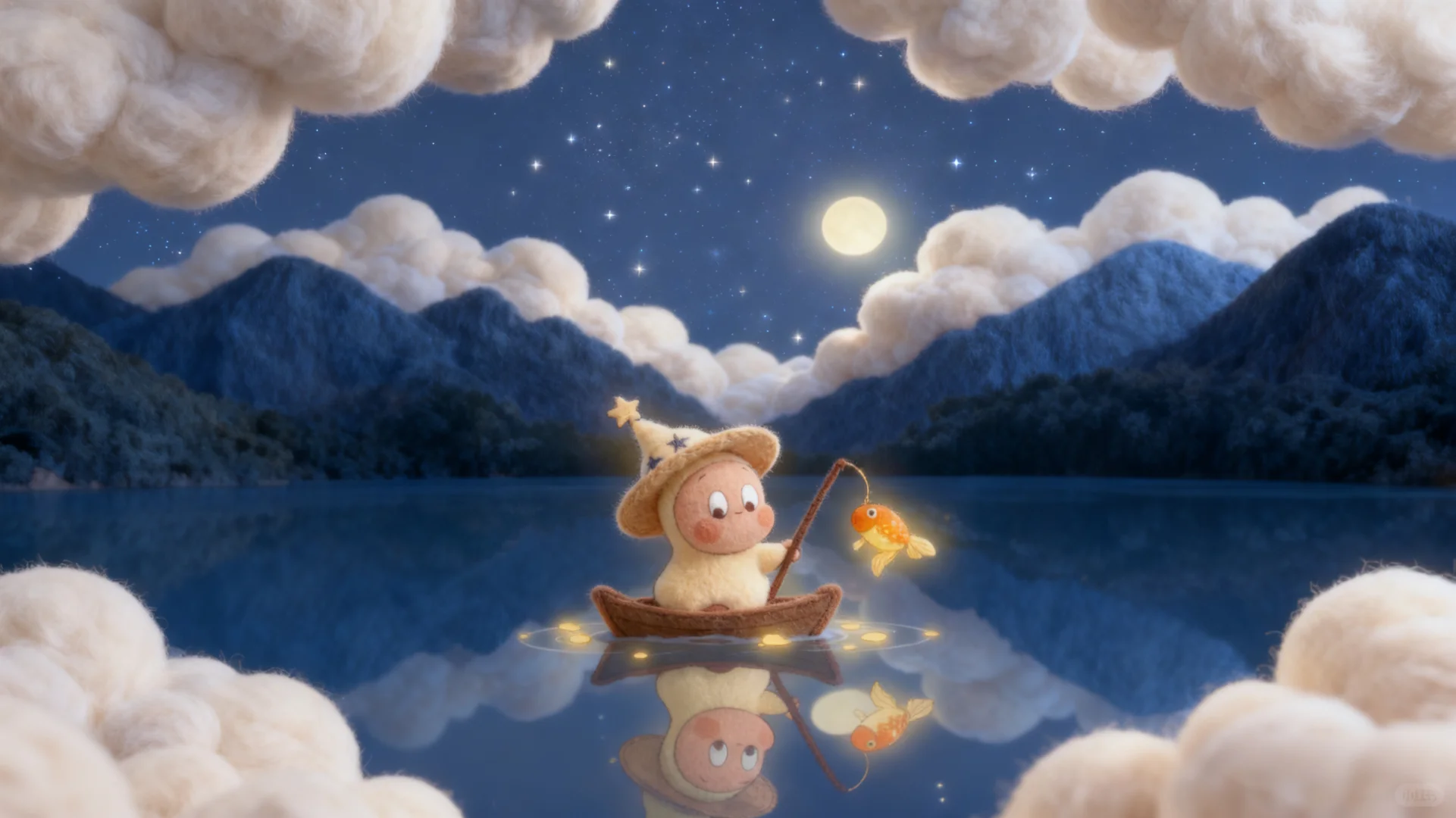 毛绒绒的星星人电脑壁纸来啦