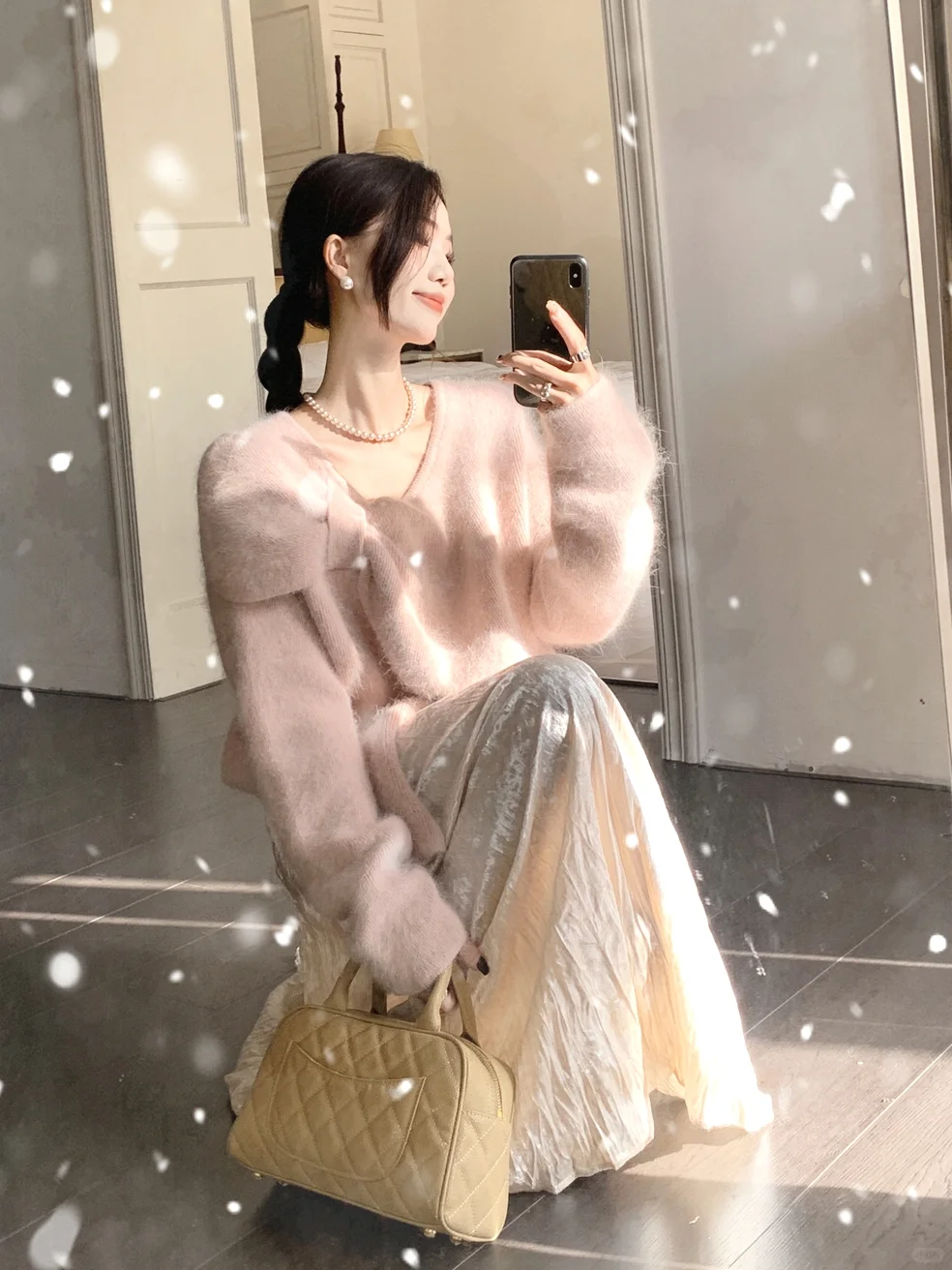 氛围感温柔小可爱😍😍😍