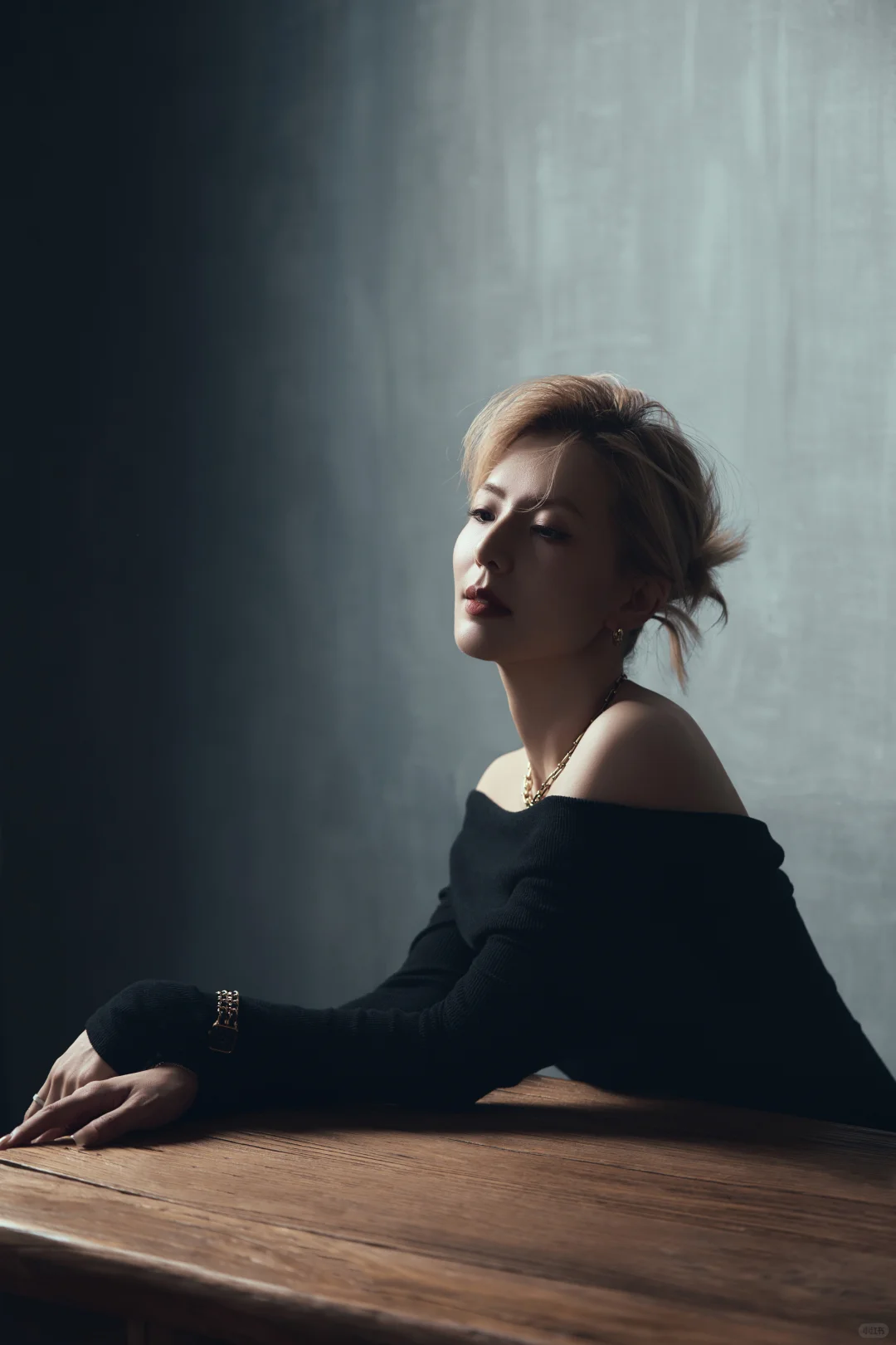 中老年模特工作照