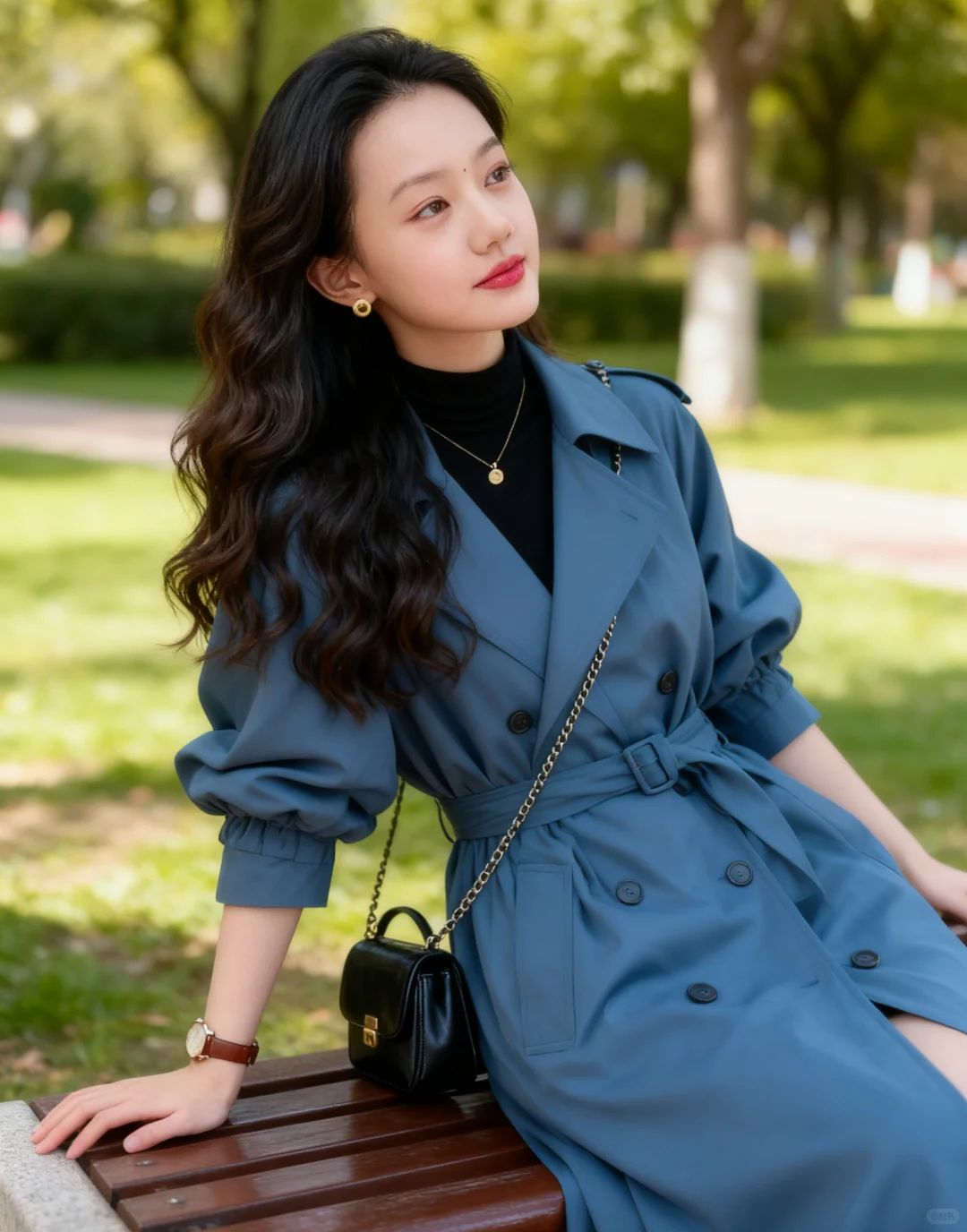 风衣穿搭是心动的感觉(成人版)