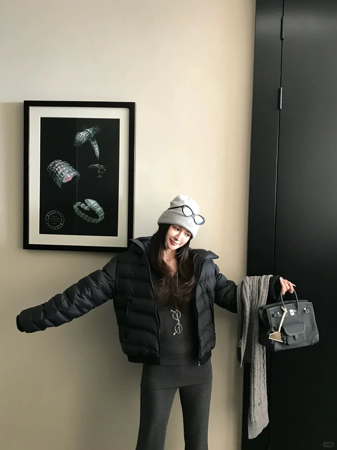 韩女的冬日穿搭！🔥这件羽绒服真的好甜呀！