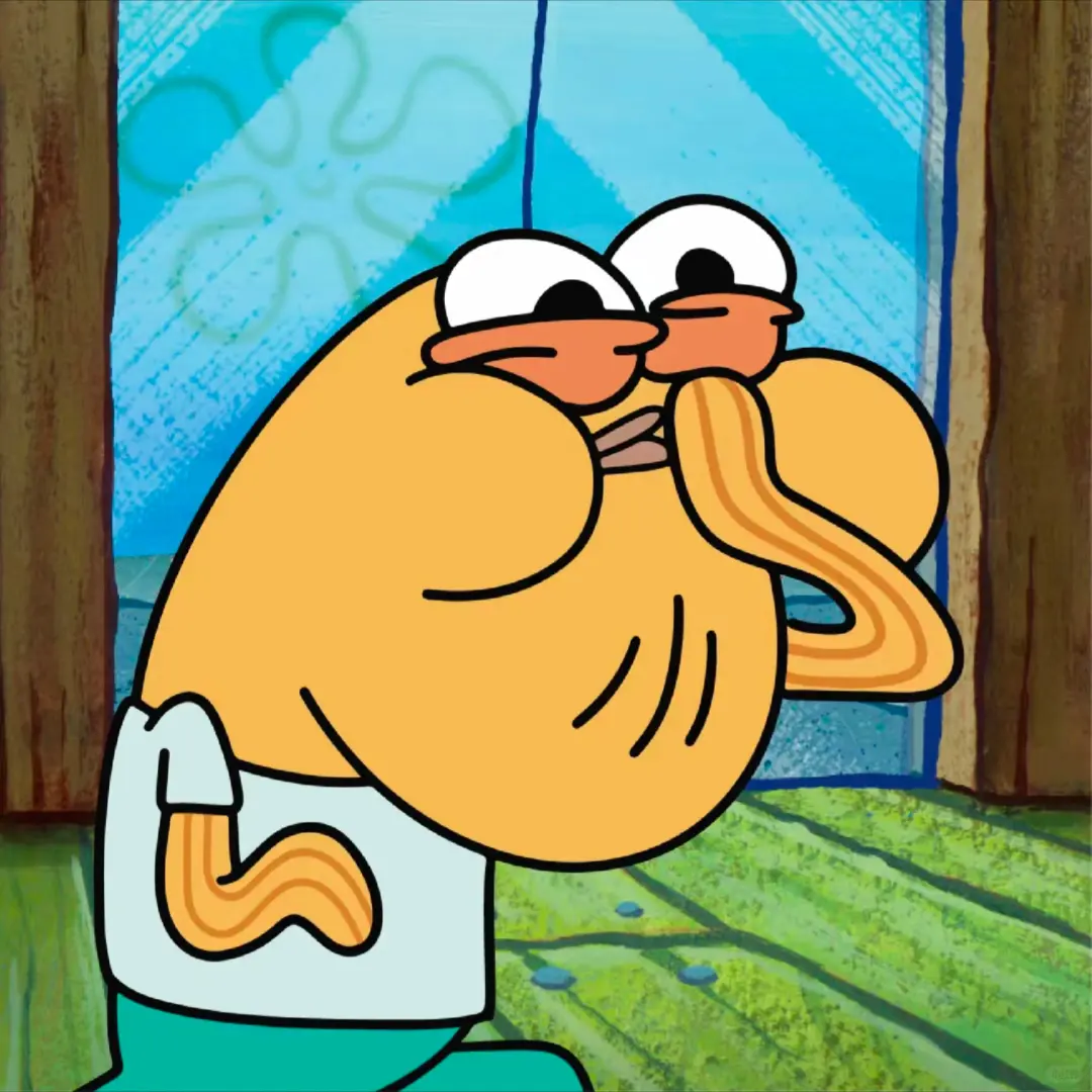 憨憨比奇堡路人鱼表情包