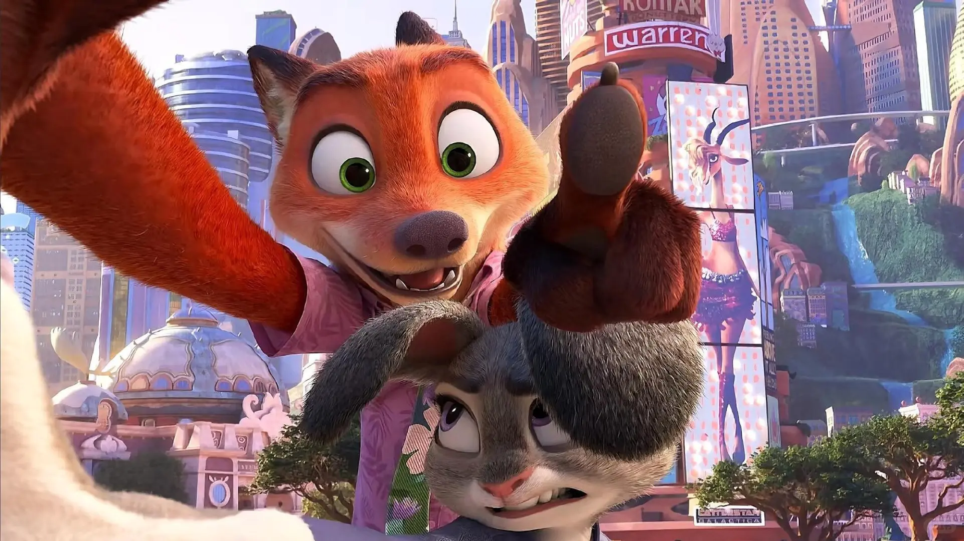 疯狂动物城iPad 电脑壁纸