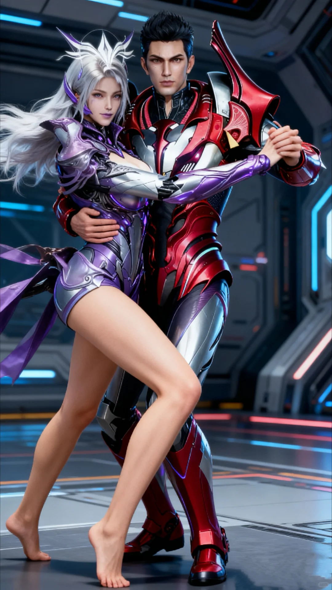 罗峰被这徐欣跟南惩搞在一起，还一起跳舞💋