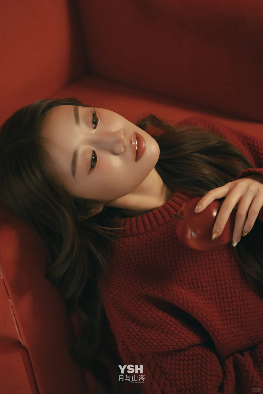 圣诞写真🎄今年圣诞一定要拍套的红色毛衣