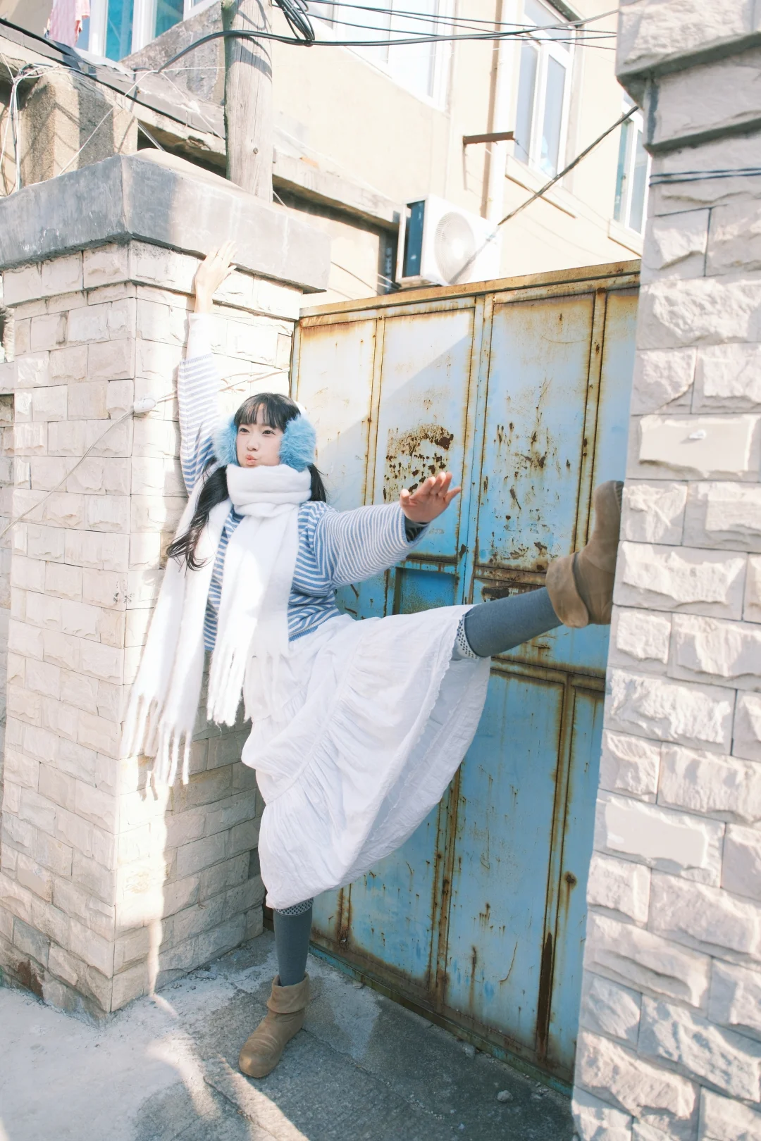 青岛模特｜喜欢阳光明媚的冬天❄️