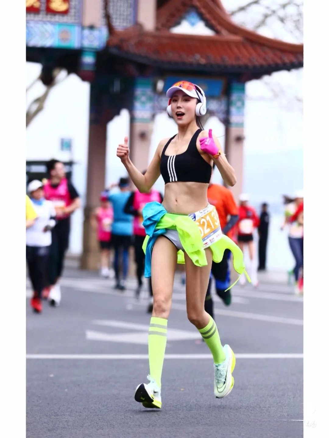 爱跑马拉松的女人真的好看，不信，自己看！