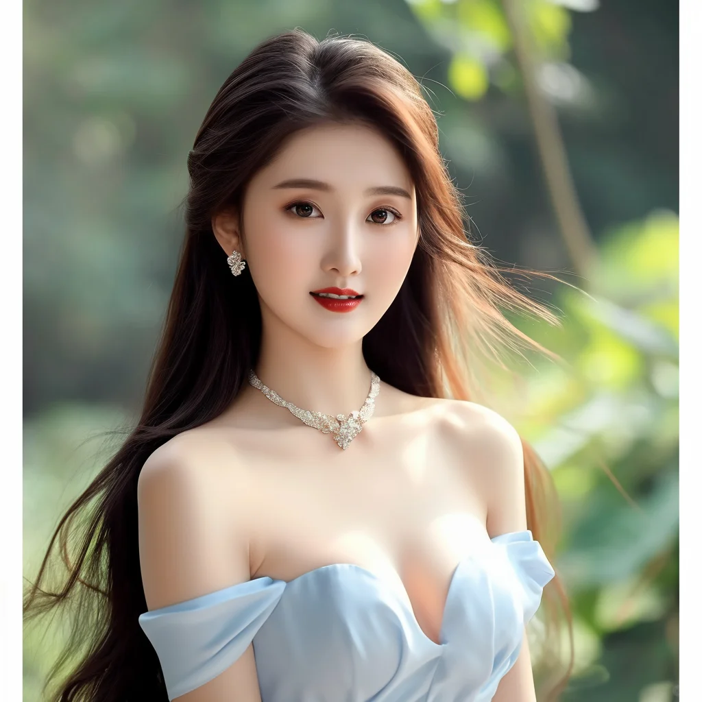 时尚女神的小清新风采