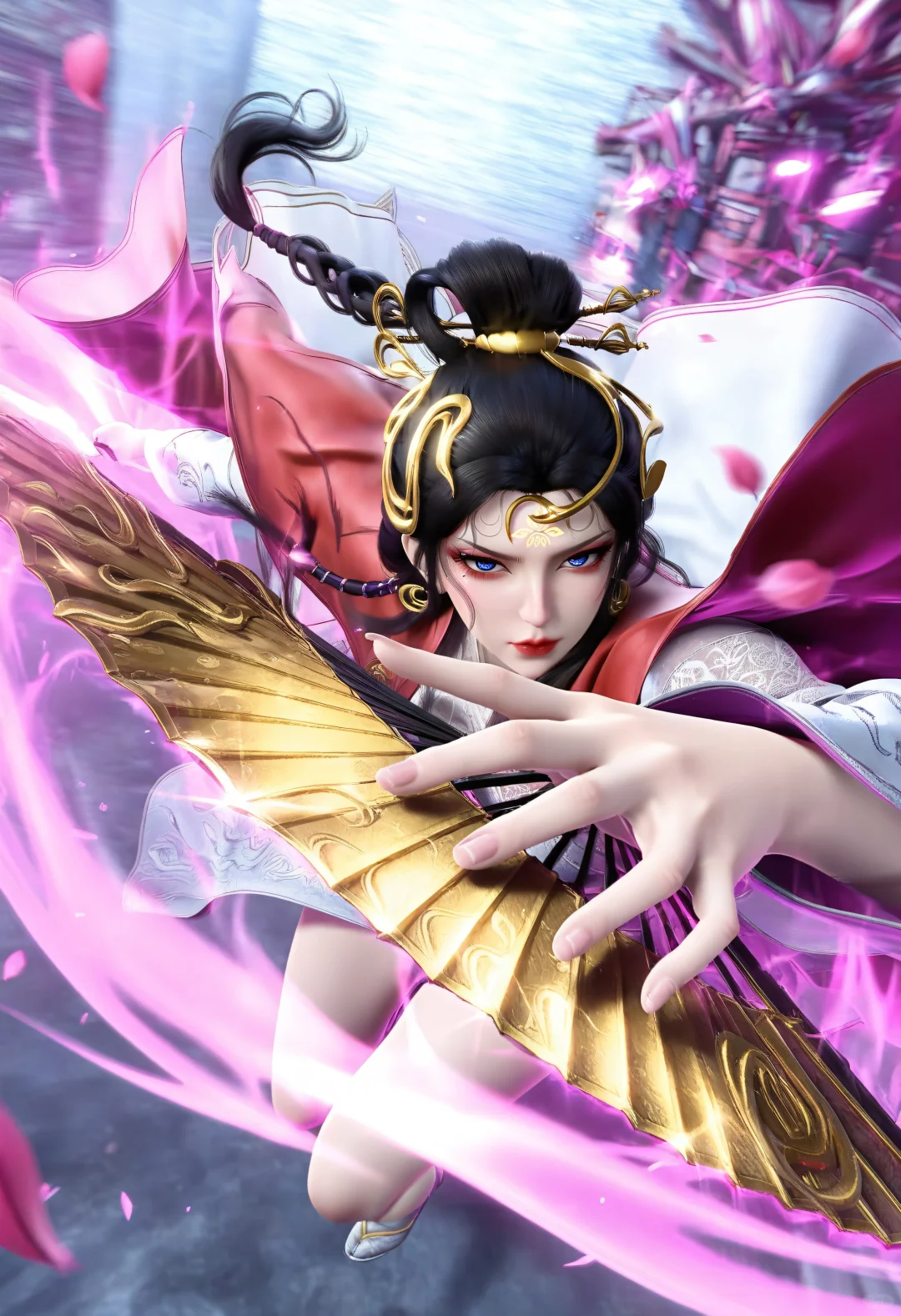 魅姬战斗风，气场全开，太燃了！