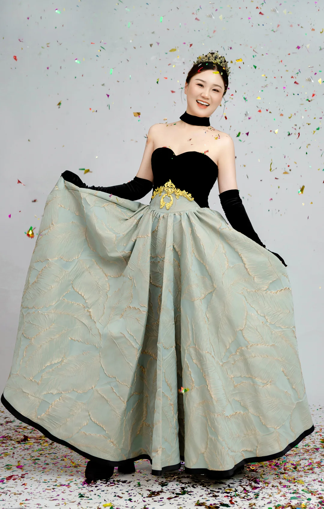 让我们祝贺这位女士🥳