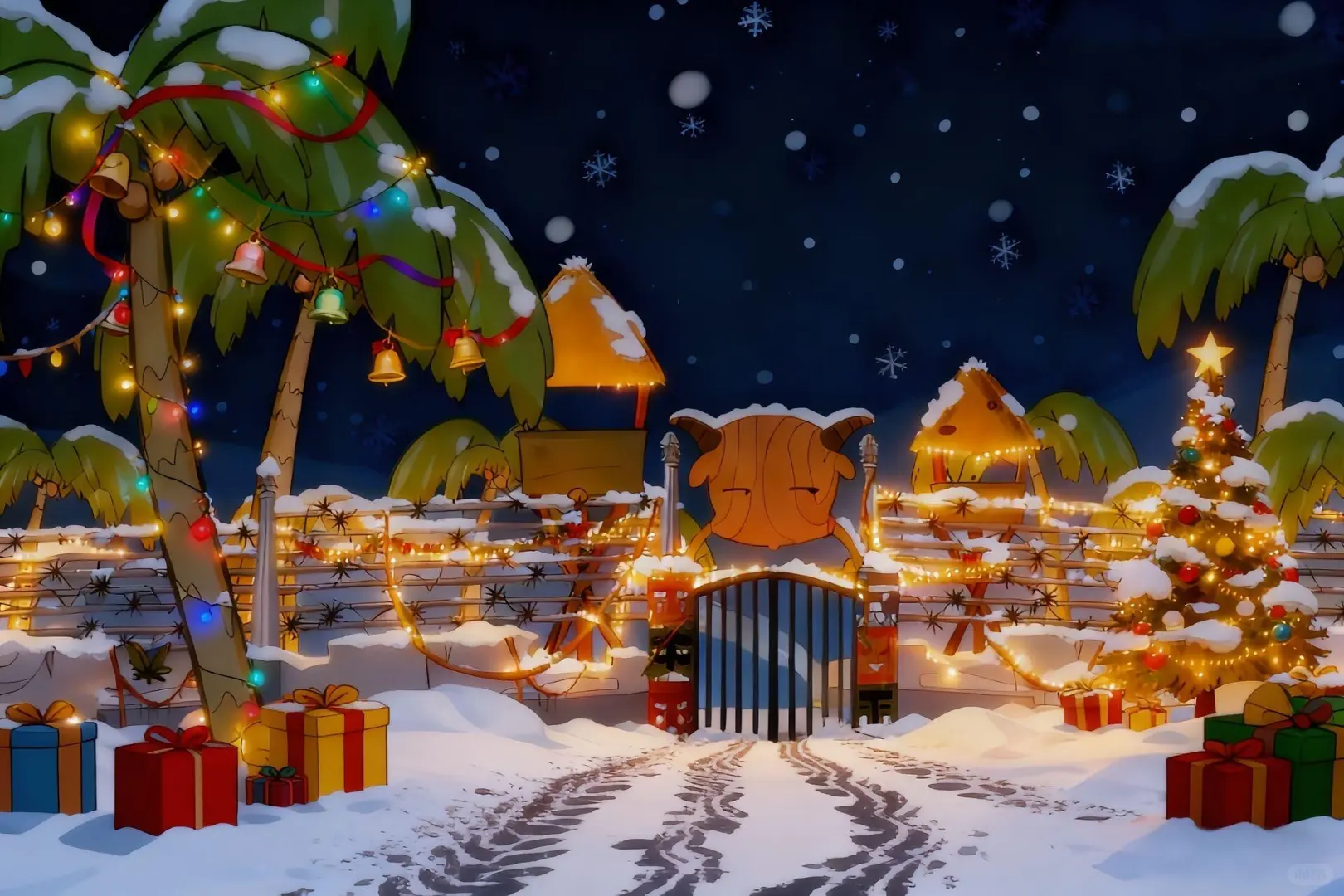 羊村狼堡｜静态iPad电脑朋友圈背景图