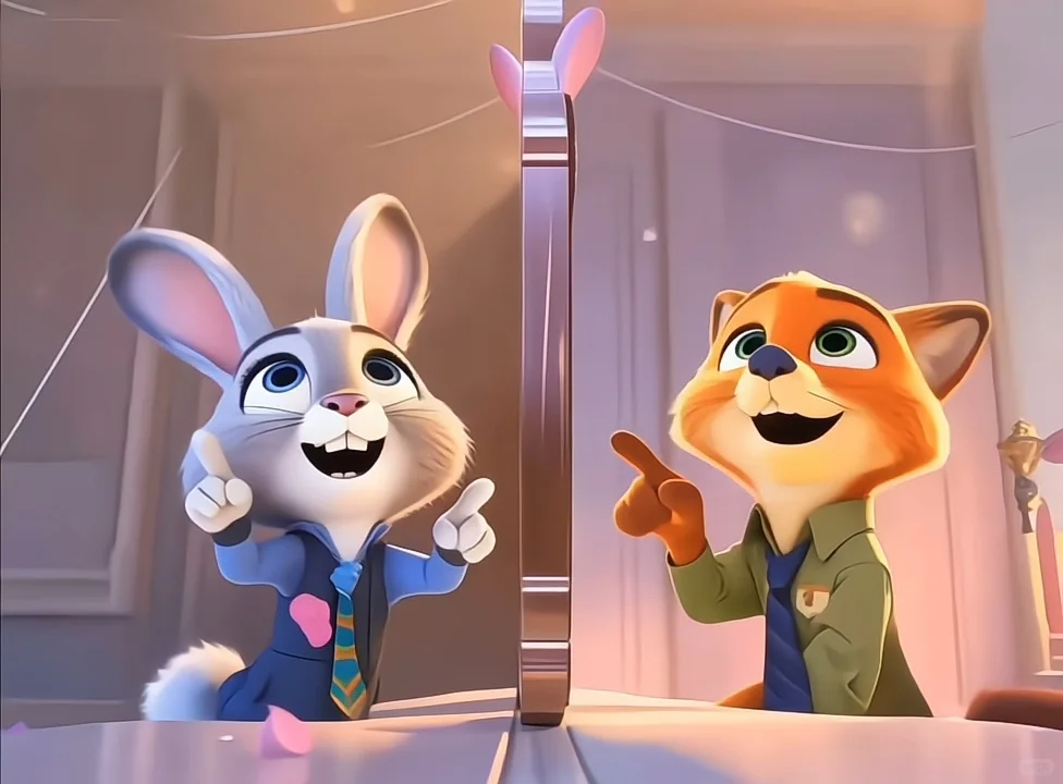 疯狂动物城的实况壁纸图来啦！！