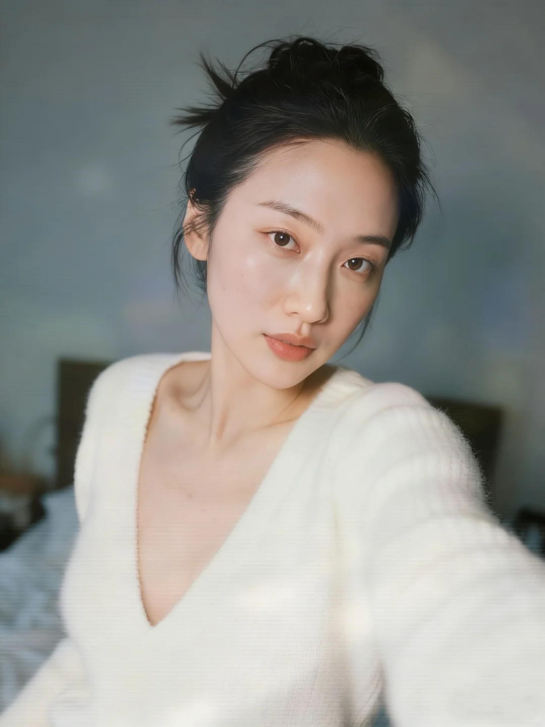 不戴眼镜少妇味，素颜猜我多少岁❓