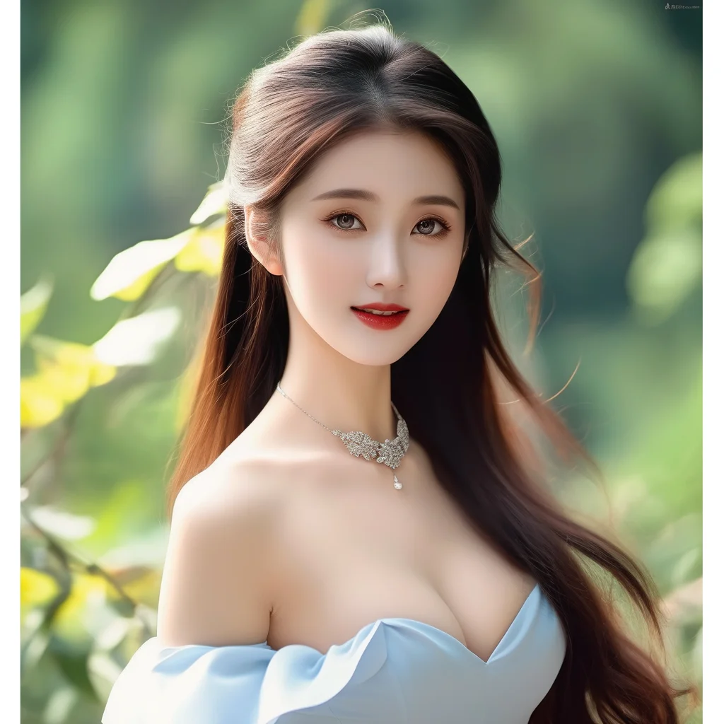 时尚女神的小清新风采