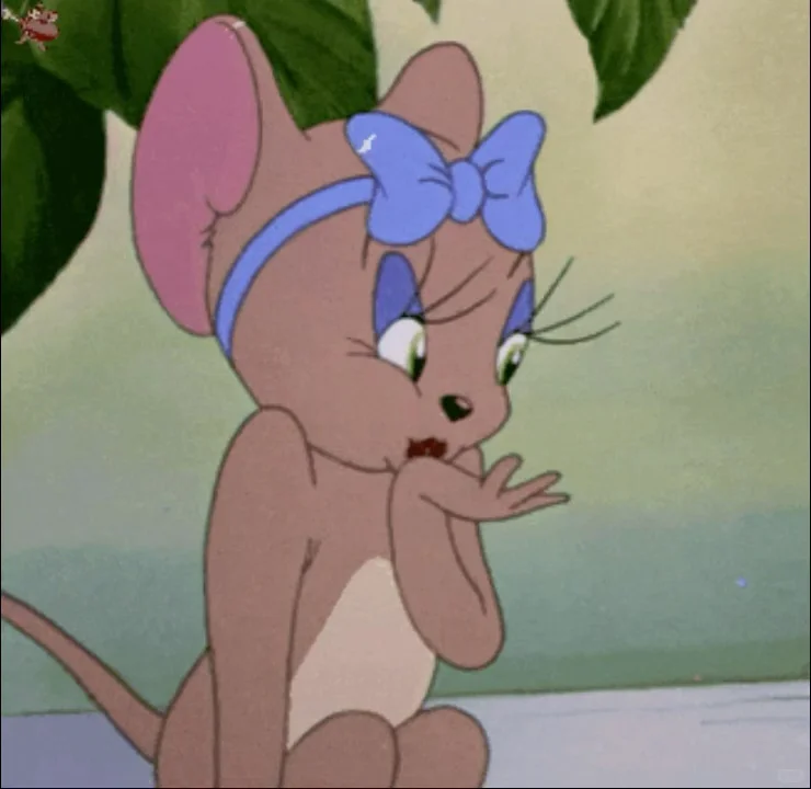 鬼迷日眼的小耗子（动图）