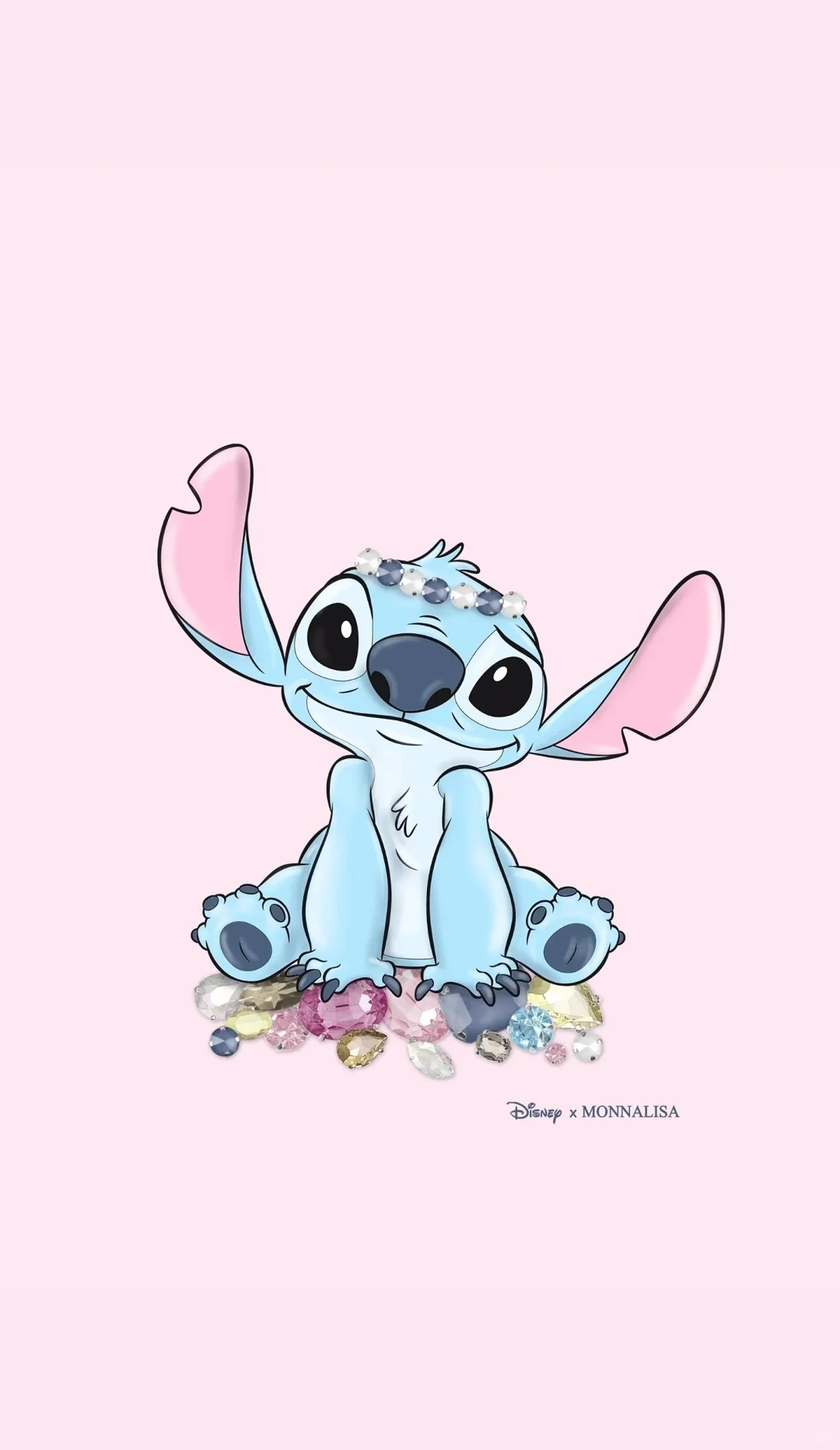 迪士尼&MONNALISA史迪仔手机/电脑壁纸喔