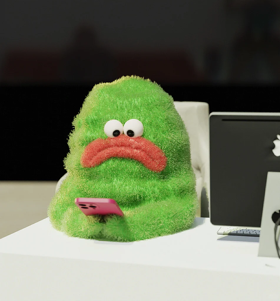 苦瓜女士表情包～（已读。）