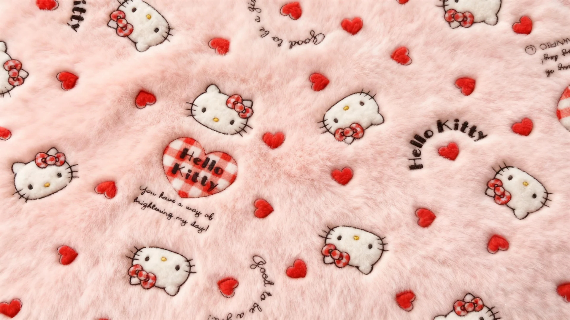 𝑺𝒉𝒂𝒓𝒆｜毛绒绒的HelloKitty电脑壁纸🎀