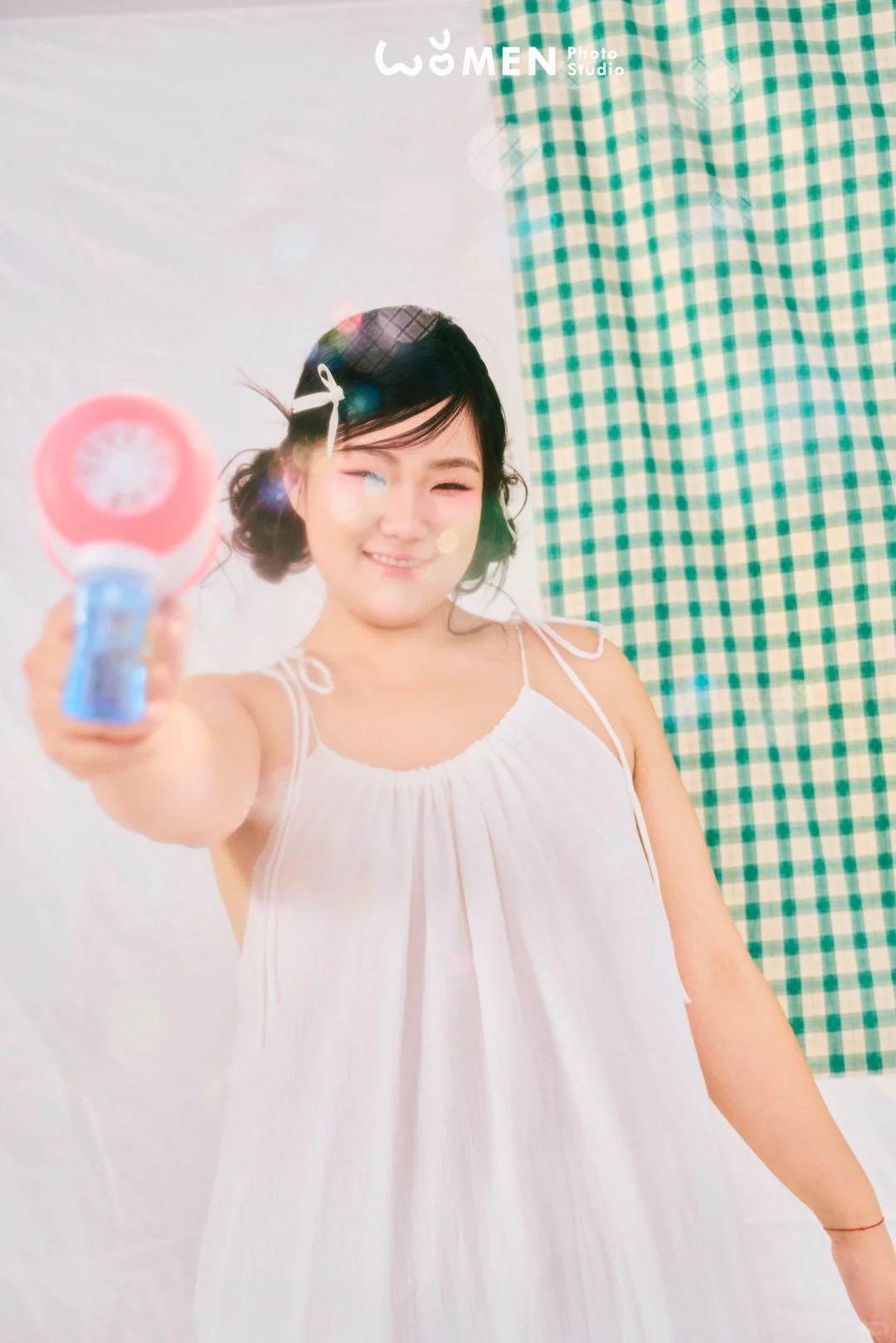 大码模特拍圣诞主题写真照的一天🎄