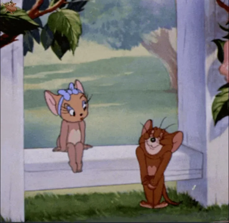 鬼迷日眼的小耗子（动图）