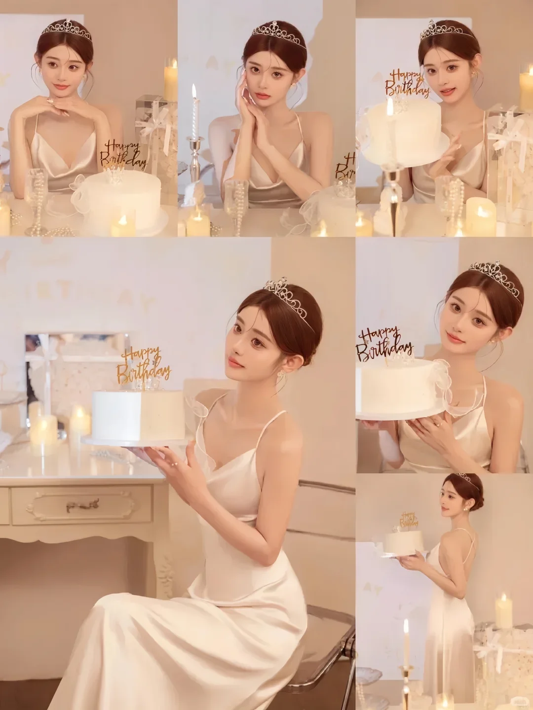 生日必拍的风格 氛围感富家千金生日照🎂