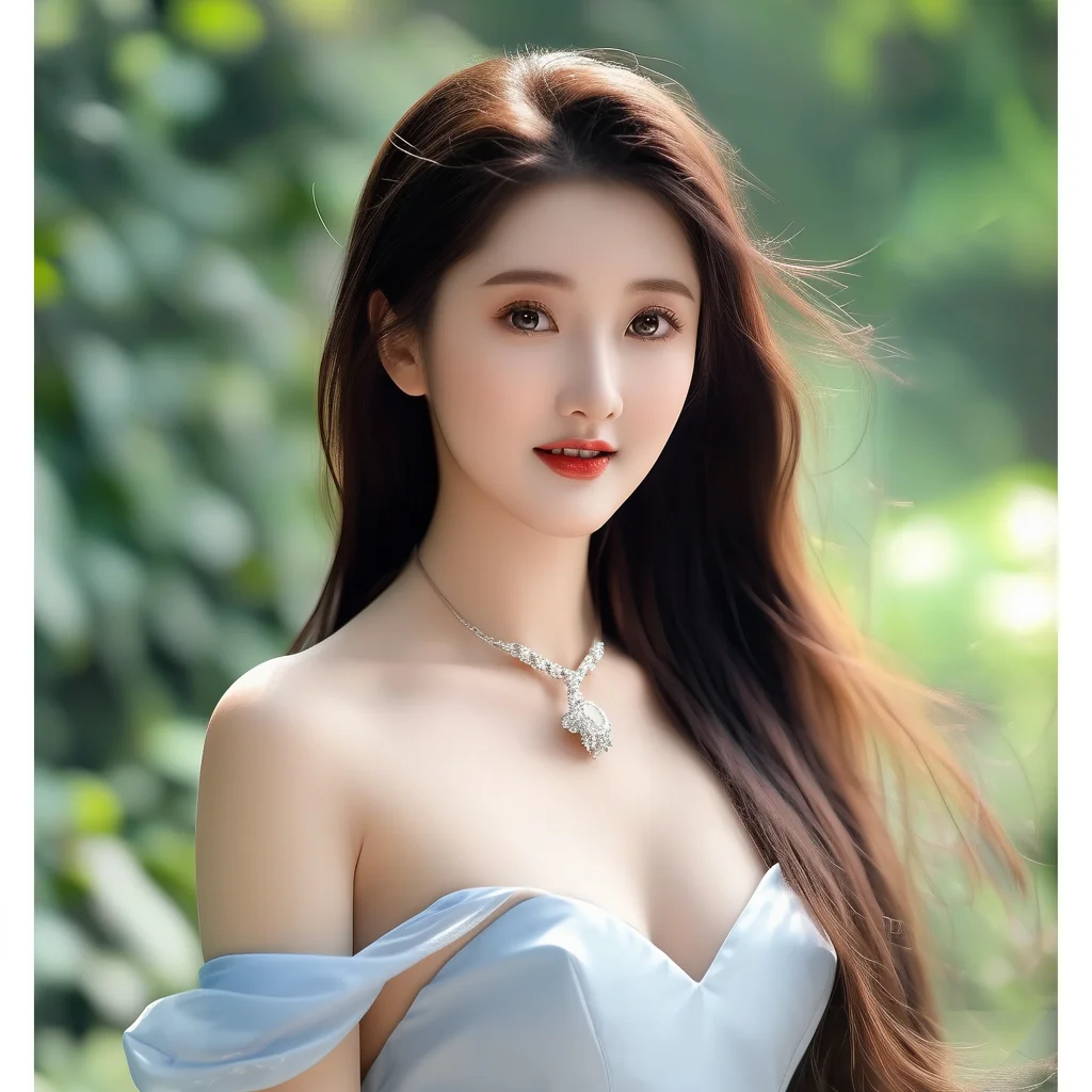 时尚女神的小清新风采