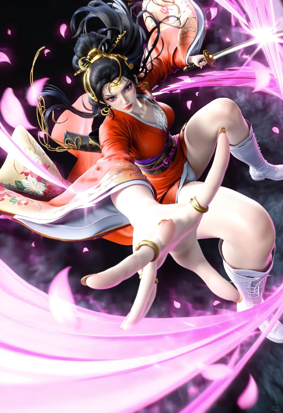 魅姬战斗风，气场全开，太燃了！