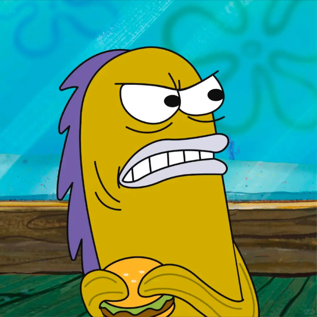 憨憨比奇堡路人鱼表情包