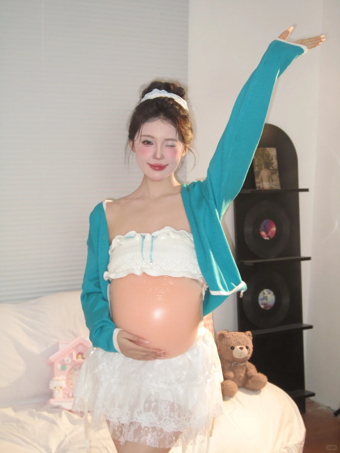 “孕妇”写真初体验～👗🫧