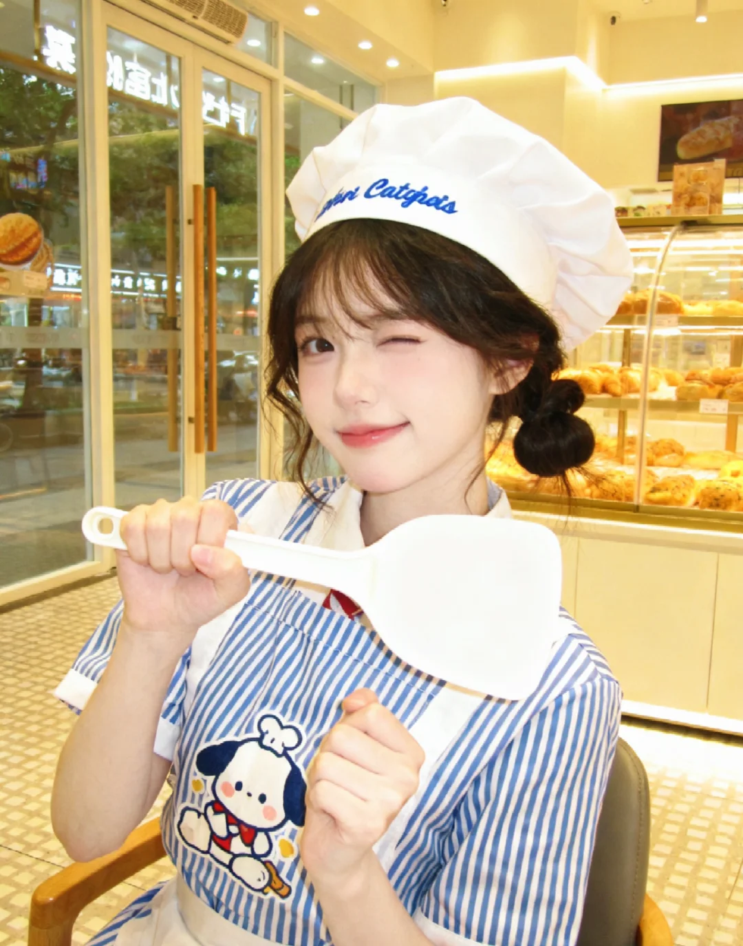 误入甜甜面包店里做甜妹啦🍪