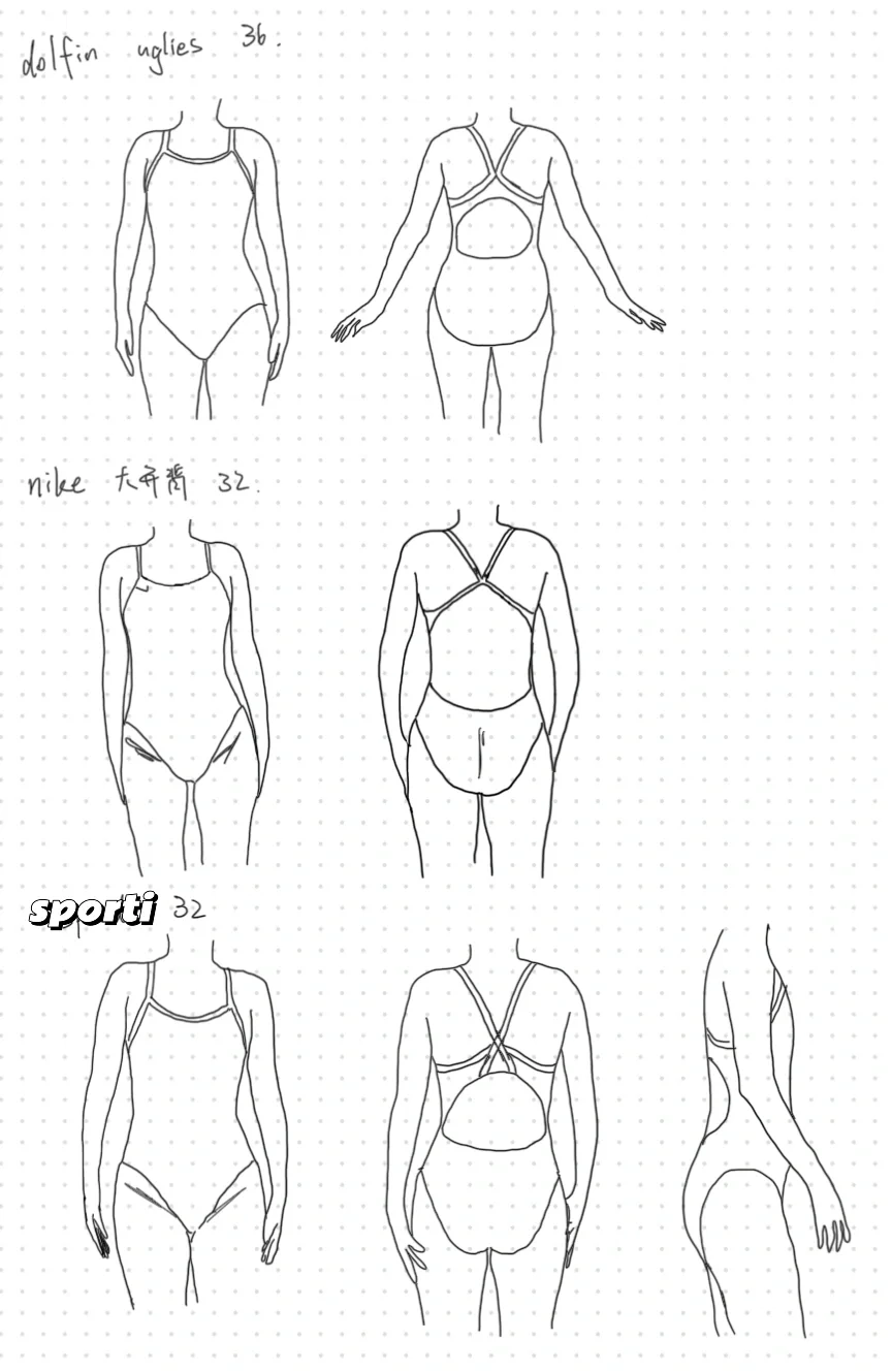 168/55北美泳衣推荐第一弹