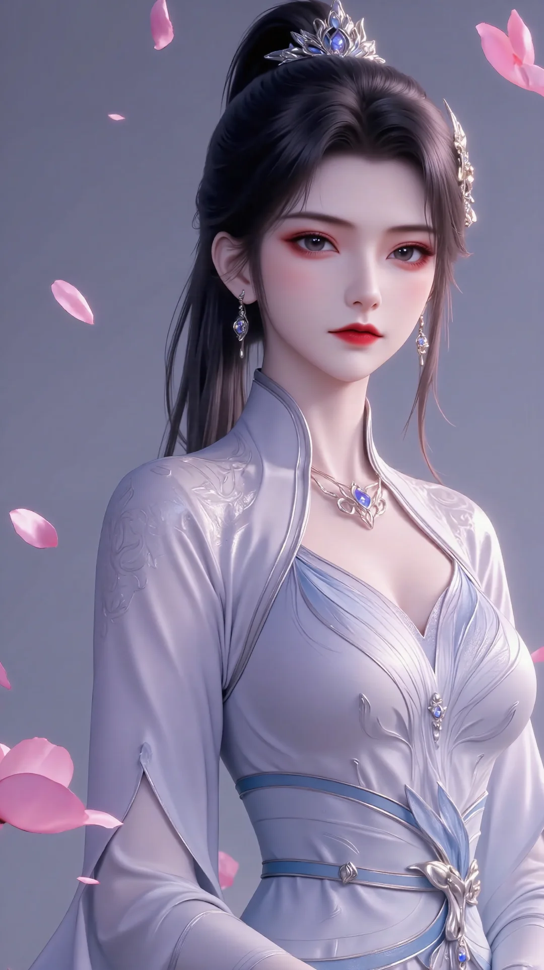 国漫女神《斗破苍穹》青仙子药尘好福气