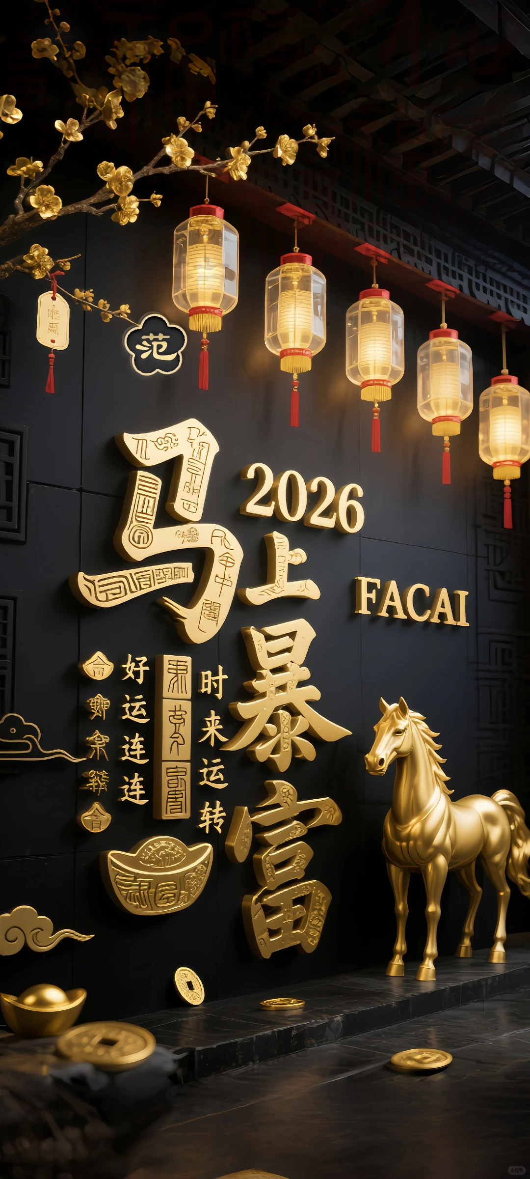 2026马年创意手机壁纸