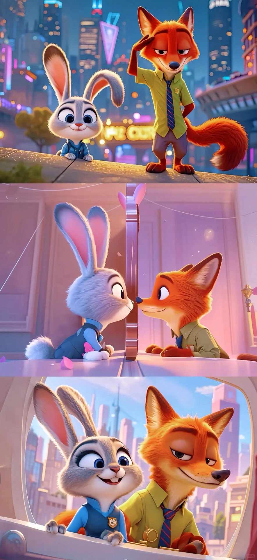 尼克朱迪壁纸🔥爱了爱了～～