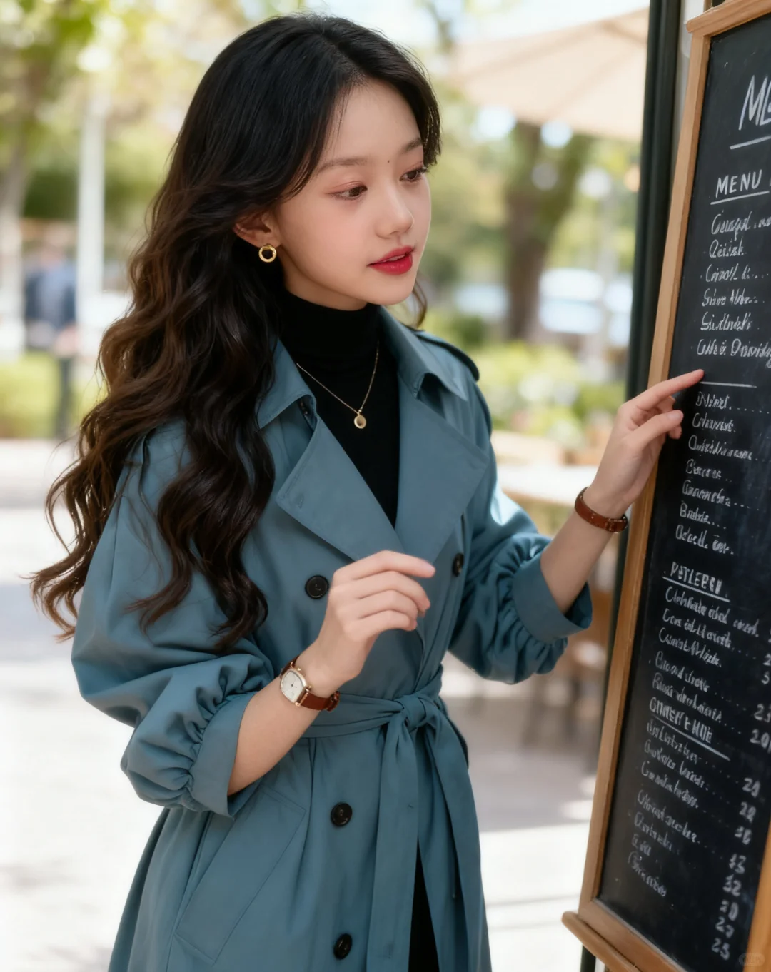 风衣穿搭是心动的感觉(成人版)