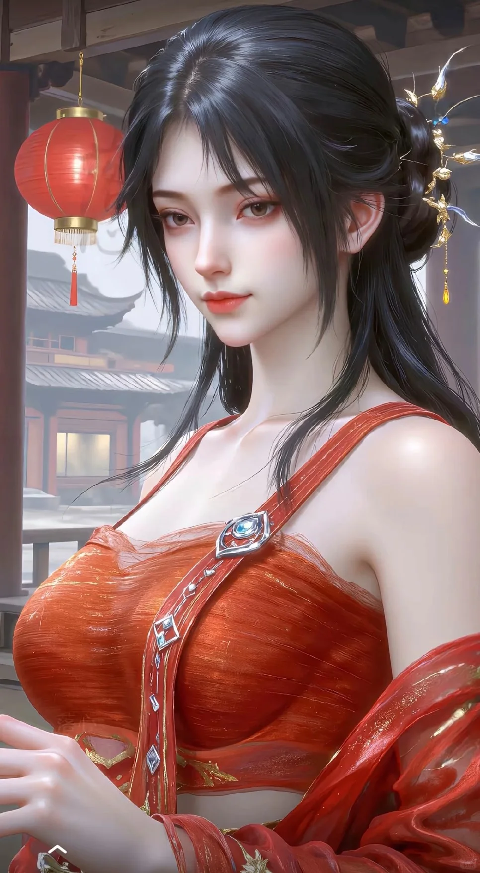 国漫女神，好身材对比，高颜值头像对比。