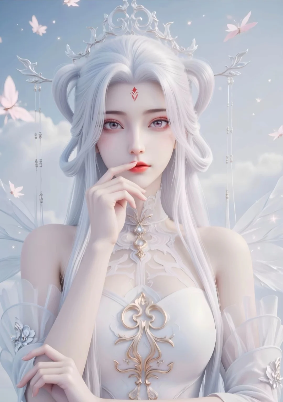 国漫女神，好身材对比，高颜值头像对比。