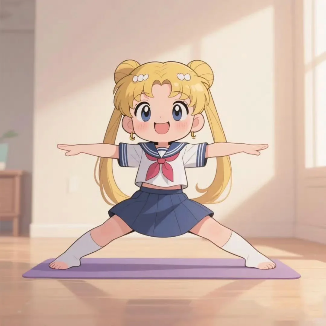 美少女｜像不像练瑜伽时的你？